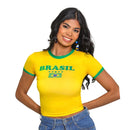 Blusa do Brasil Feminina - Copa do Mundo [COMPRE 1 LEVE 2]